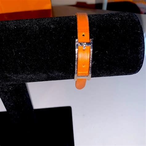 Hermès Behapi Single Tour Leather Bracelet 